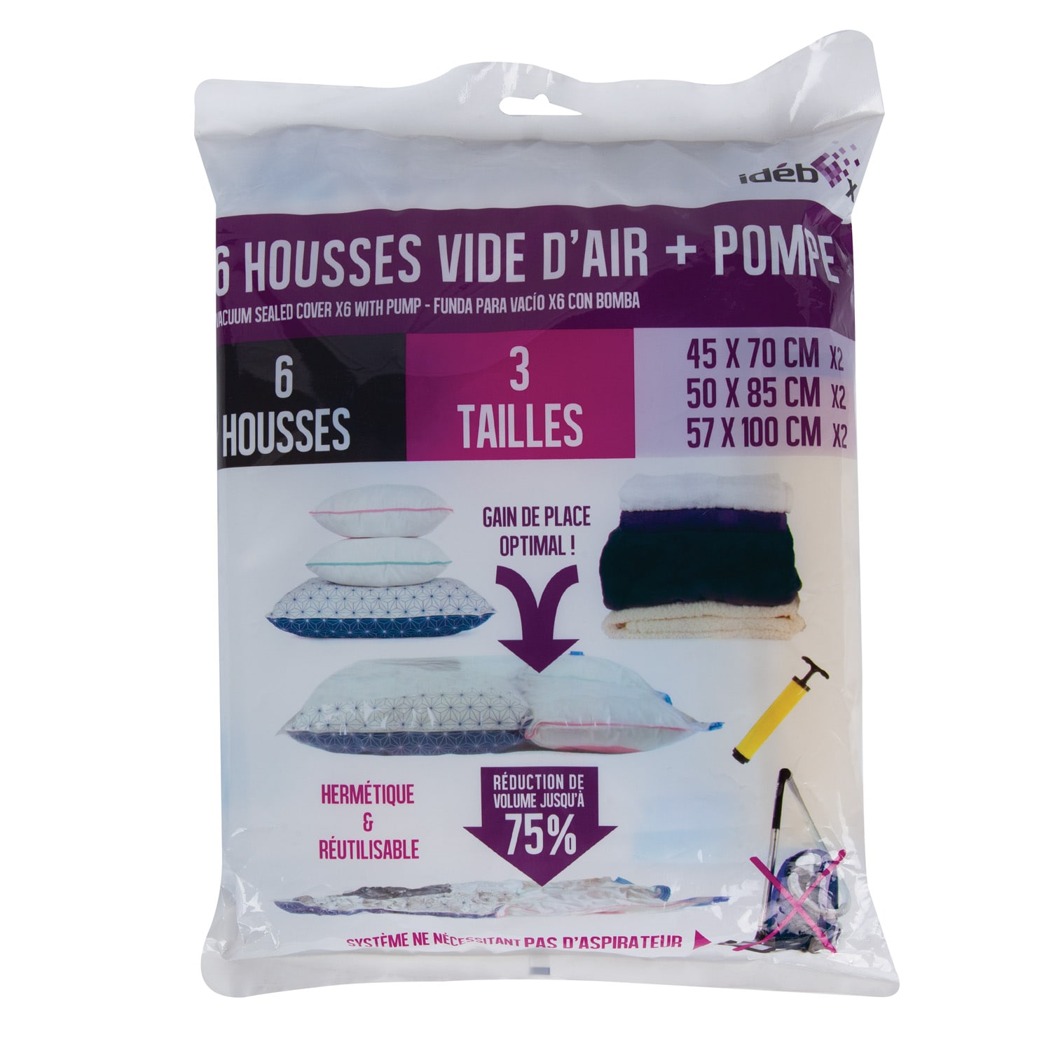 Set 6 Saci Vidare Haine