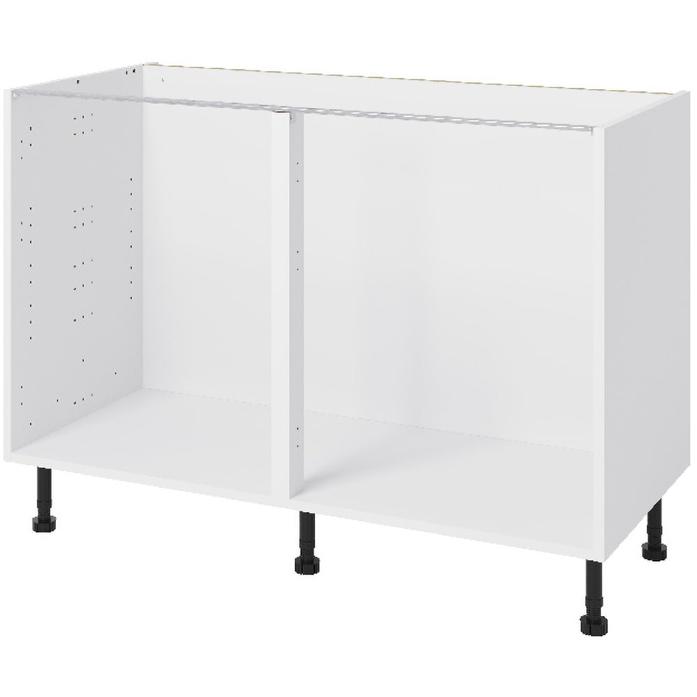 Corp inferior bucatarie GOODHOME Caraway, HDF, 120 x 57 x 87 cm, alb