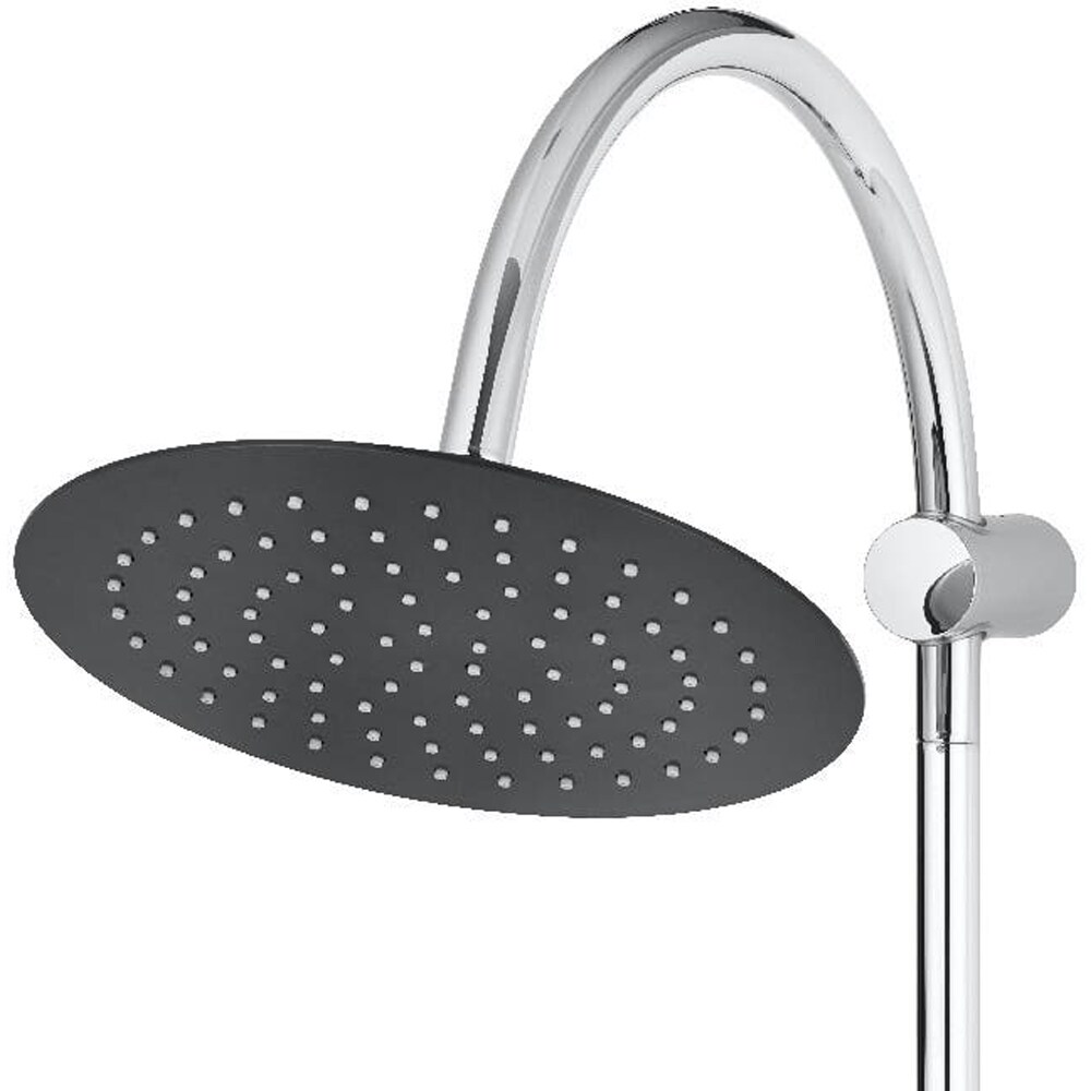 Sistem dus GOODHOME Blyth, 1 functie, argintiu