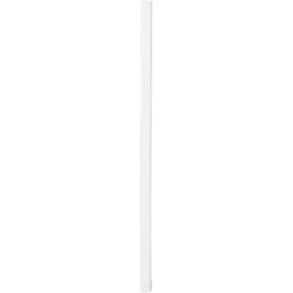 Bagheta colt GOODHOME Artemisia, MDF, 71.5 x 2.05 x 1.8 cm, alb