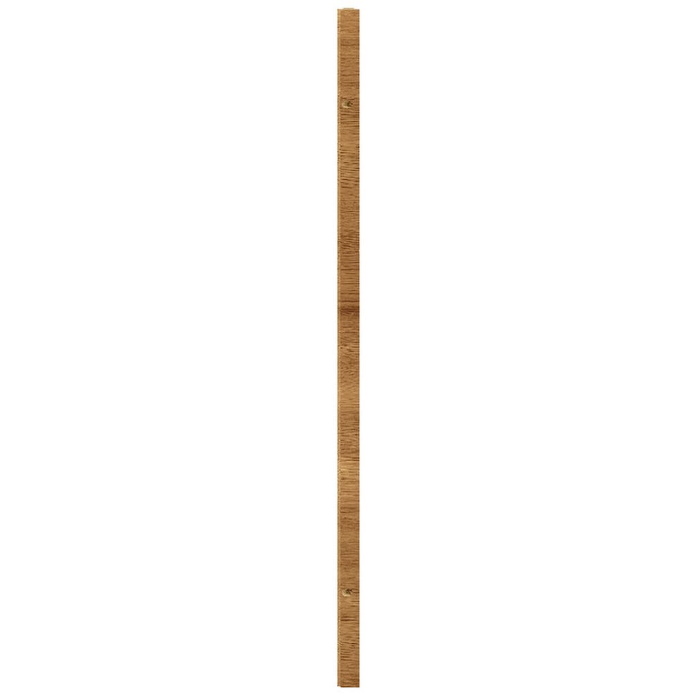 Bagheta colt GOODHOME Chia, MDF, 71.5 x 2.5 x 1.8 cm, maro