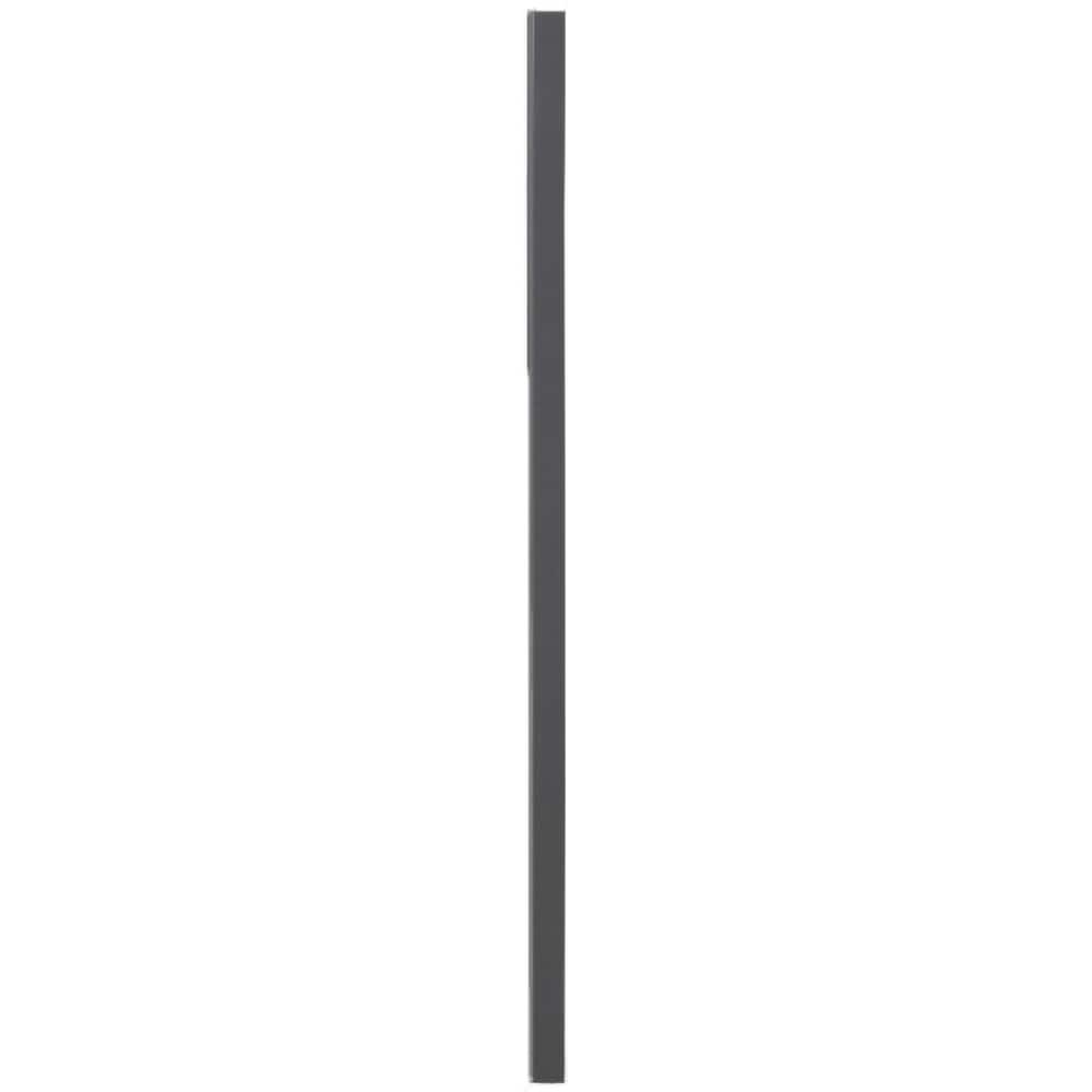 Bagheta colt GOODHOME Stevia, MDF, 71.5 x 2.5 x 1.8 cm, antracit