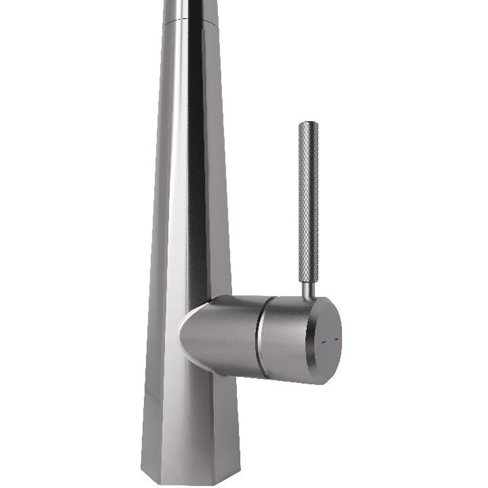 Baterie bucatarie GOODHOME Carya, inox, argintiu