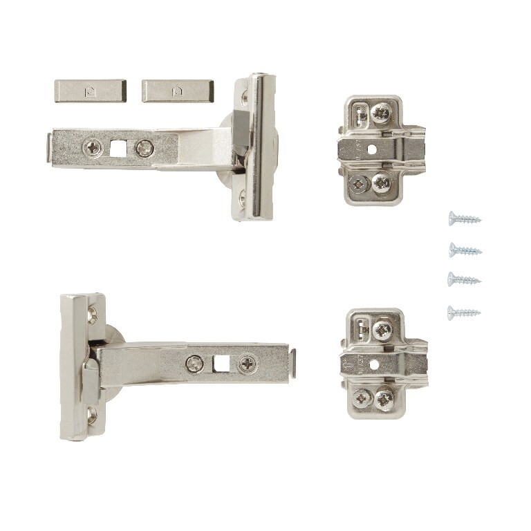 Balama standard GOODHOME Kombu, unghi 45 grade, metal, 2 bucati