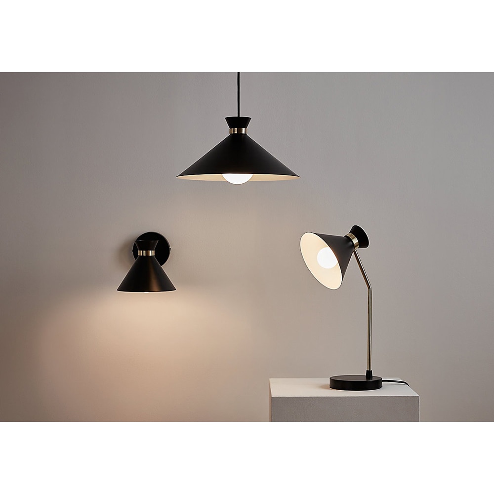 Pendul GOODHOME Apennin, E27, 28W, negru