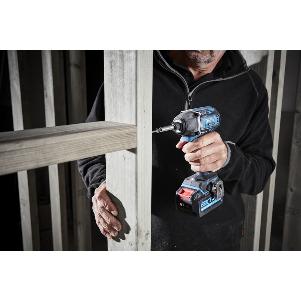 Masina de insurubat cu impact ERBAUER EID18-Li, 18V, 4Ah, 2800rpm, 160Nm