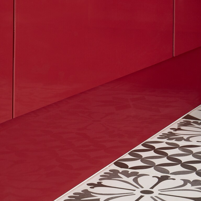Cornisa GOODHOME Stevia/Garcinia, 3.5 x 240 cm, mdf, alb lucios
