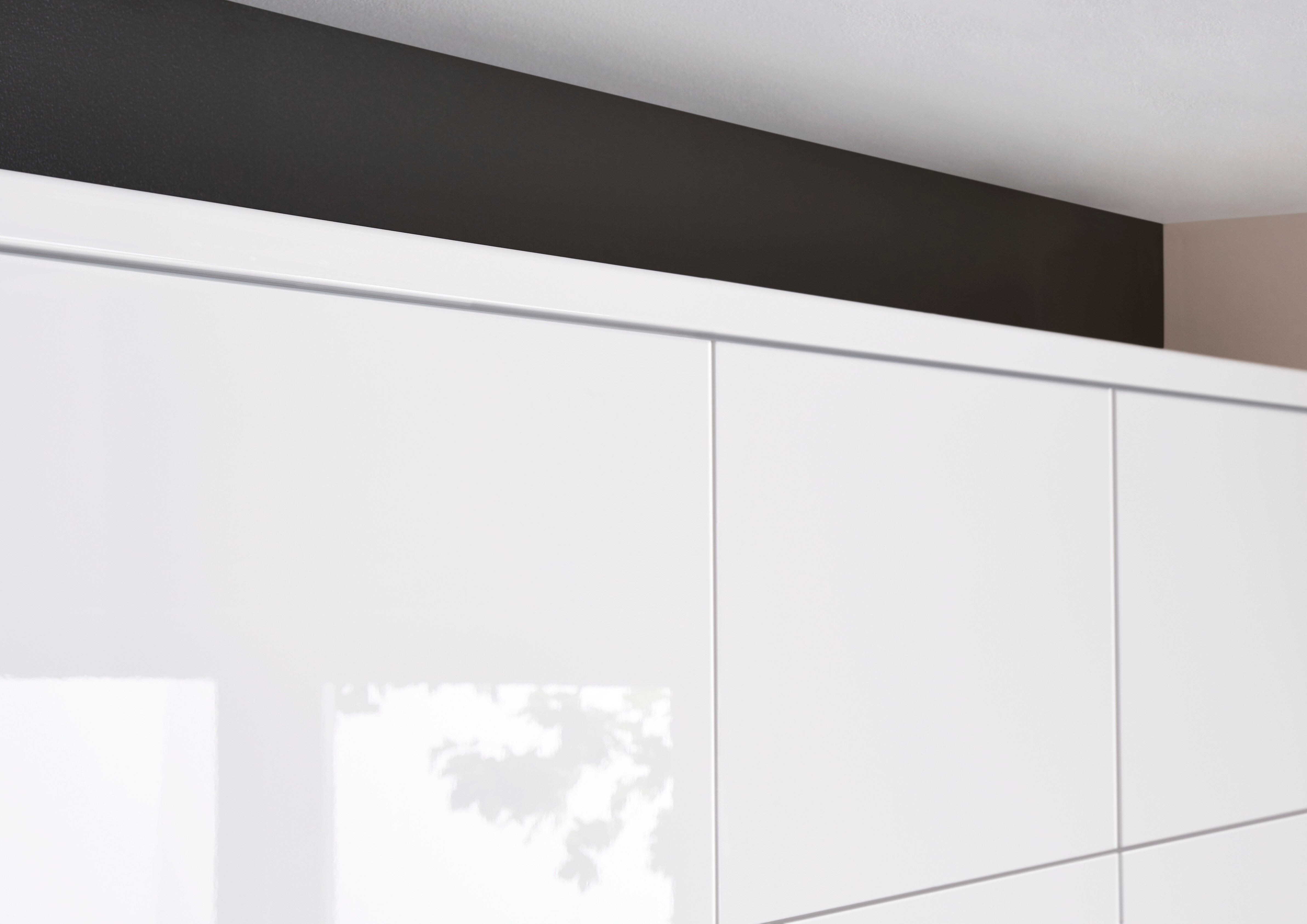 Cornisa GOODHOME Stevia, 2400 x 35 mm, crem lucios