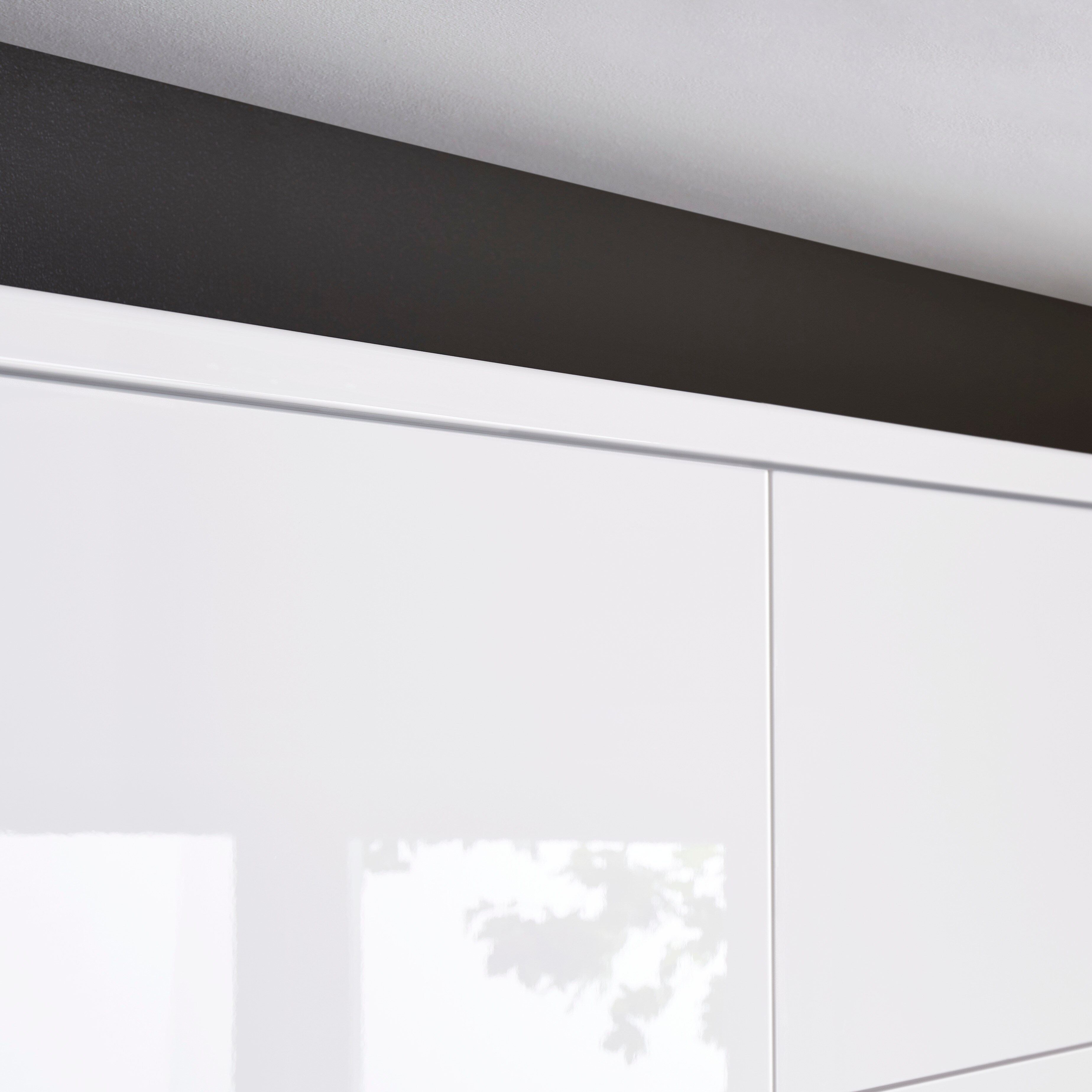 Cornisa GOODHOME Stevia, 2400 x 35 mm, crem lucios