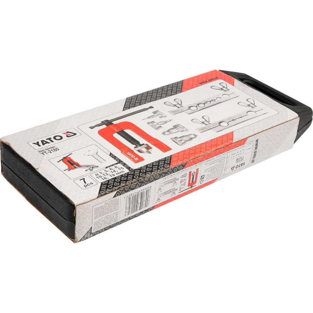 Set mansonare tevi YATO YT-21807, 7 piese, 19mm
