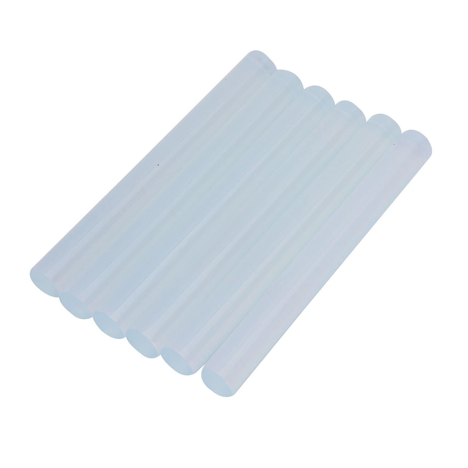 Set 6 batoane pentru aparat de lipit, transparente, diametru 11 mm