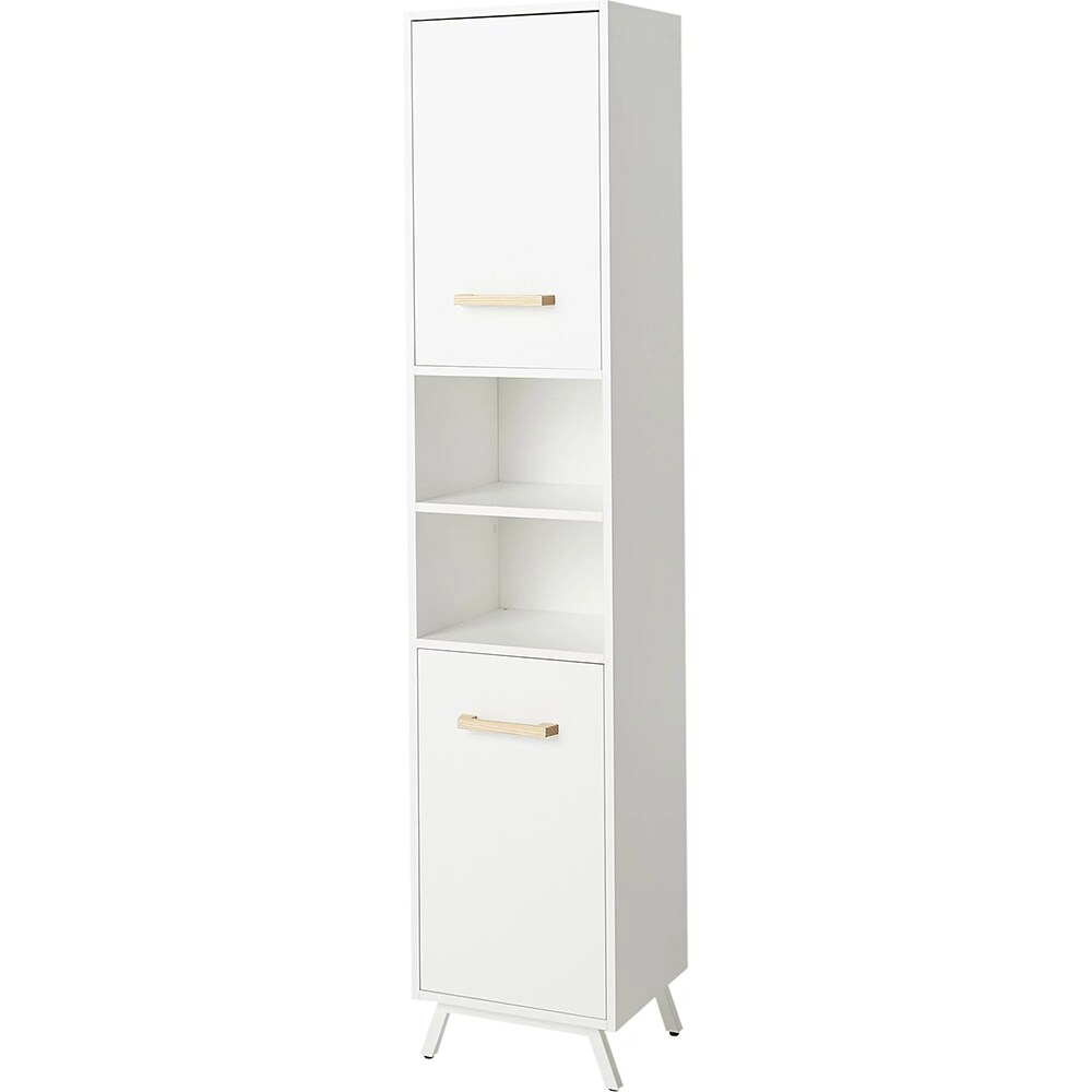 Dulap baie GOODHOME Ladoga, 40 x 36 x 190 cm, alb