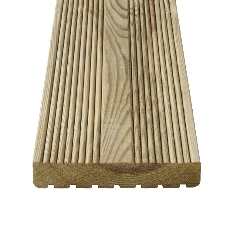 Dusumea pentru terasa BLOOMA, 240 x 14.4 x 2.7 cm, lemn de pin, maro
