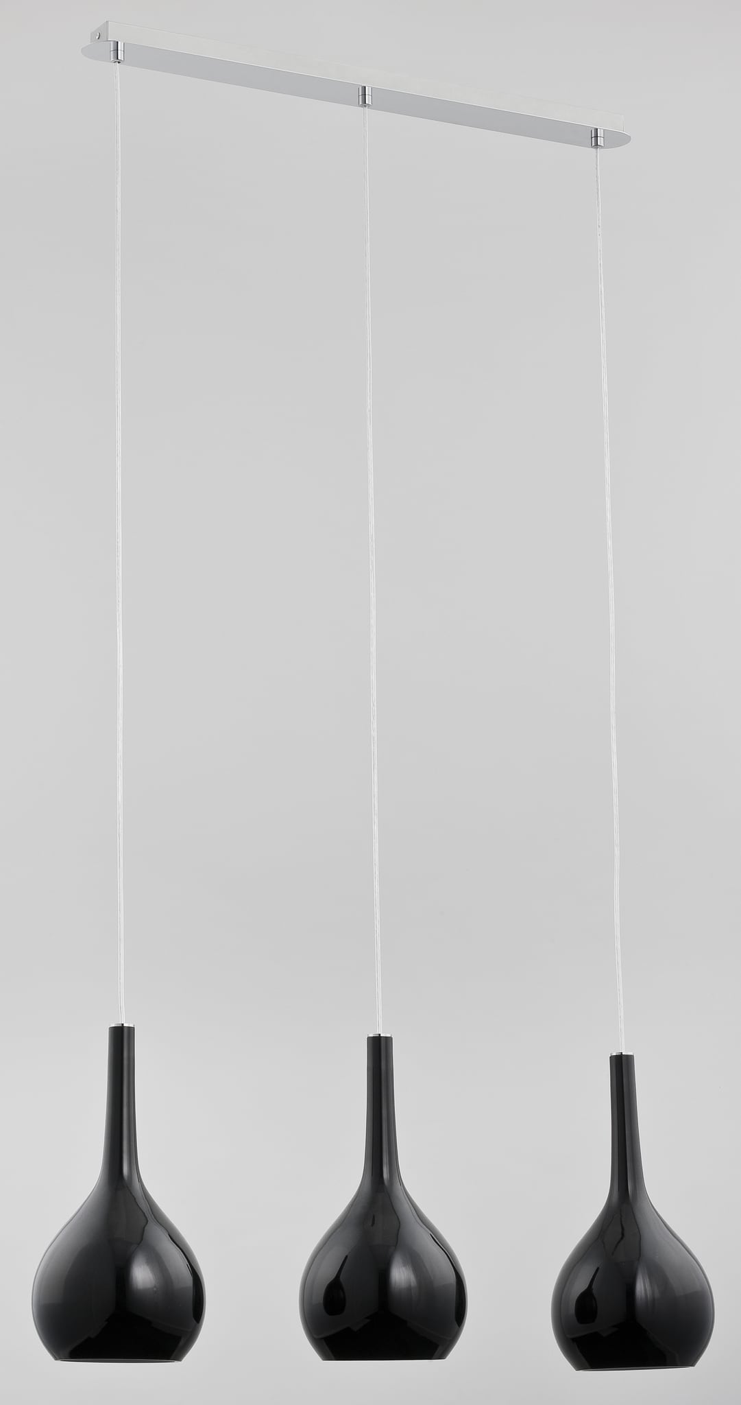 Pendul, negru, 3 x 60 W  Alfa Vetro