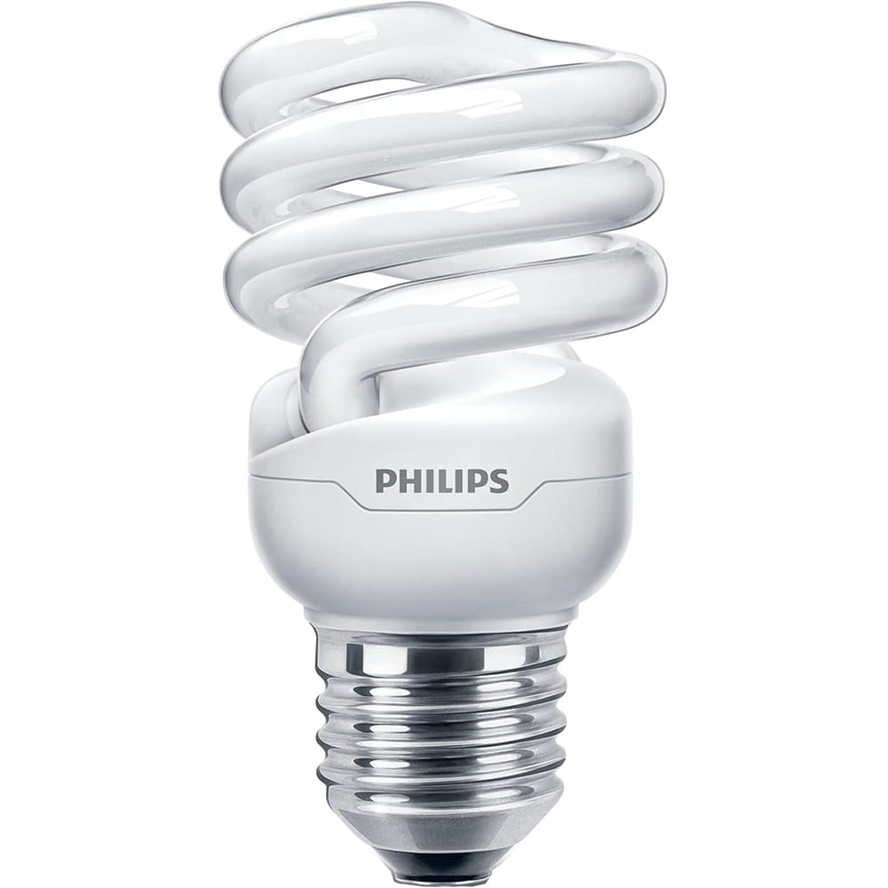 Bec economic Tornado T2 PHILIPS, E27, 12W, 741lm, lumina calda