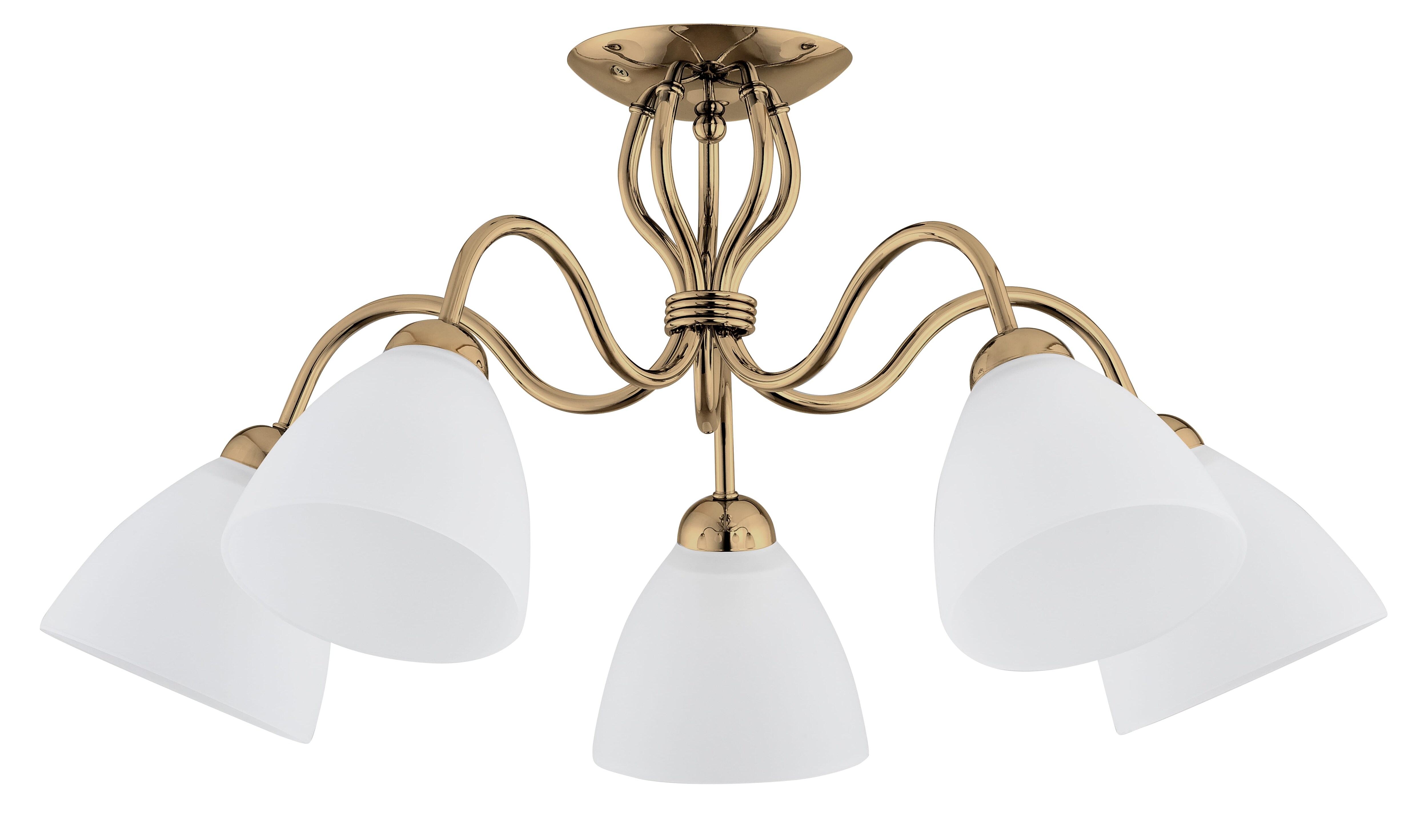 Lustra, Auriu, 300 W, 5 x E27   Ariel