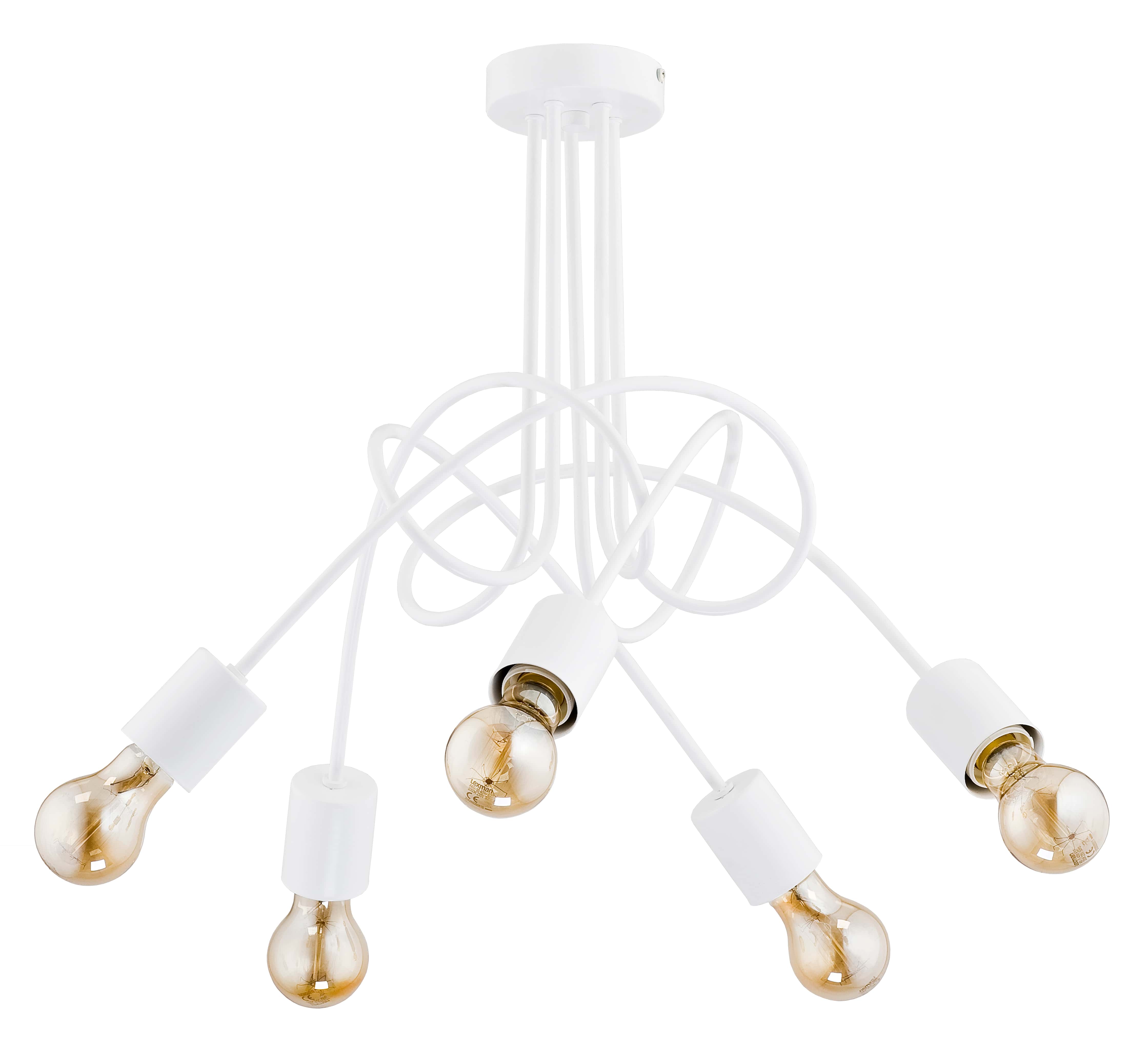 Lustra, Alb, 300 W, 5 x E27   Tango