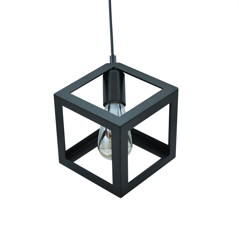 Lustra tip pendul, Negru, 60 W, 1 x E27  Sweden