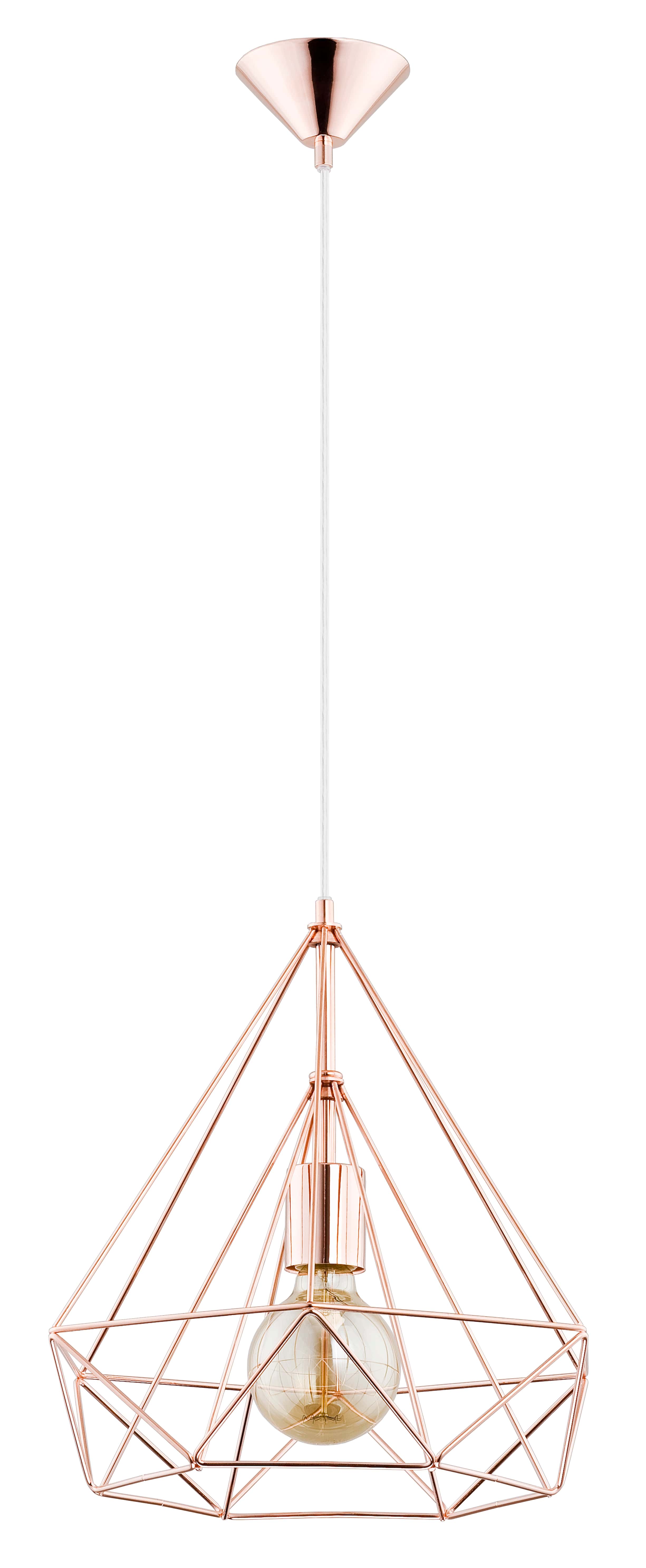 Lustra tip pendul, Aramiu, 60 W, 1 x E26  Alfa basket