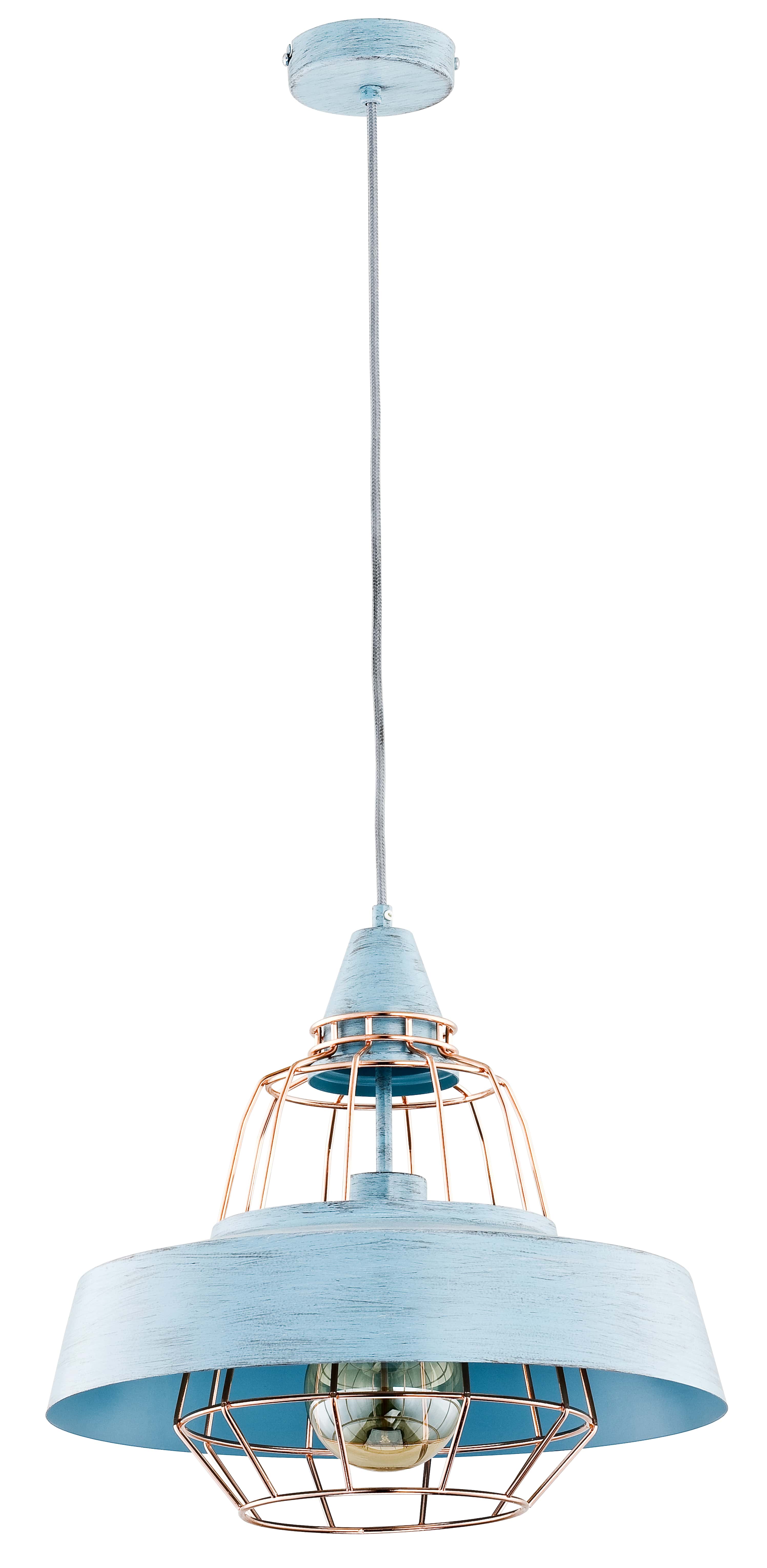 Lustra tip pendul, Albastru, 60 W, 1 x E27  Tamaris