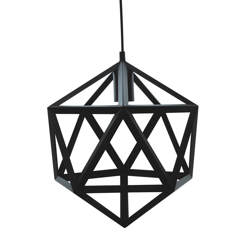 Lustra tip pendul, Negru, 60 W, 1 x E27  Denmark