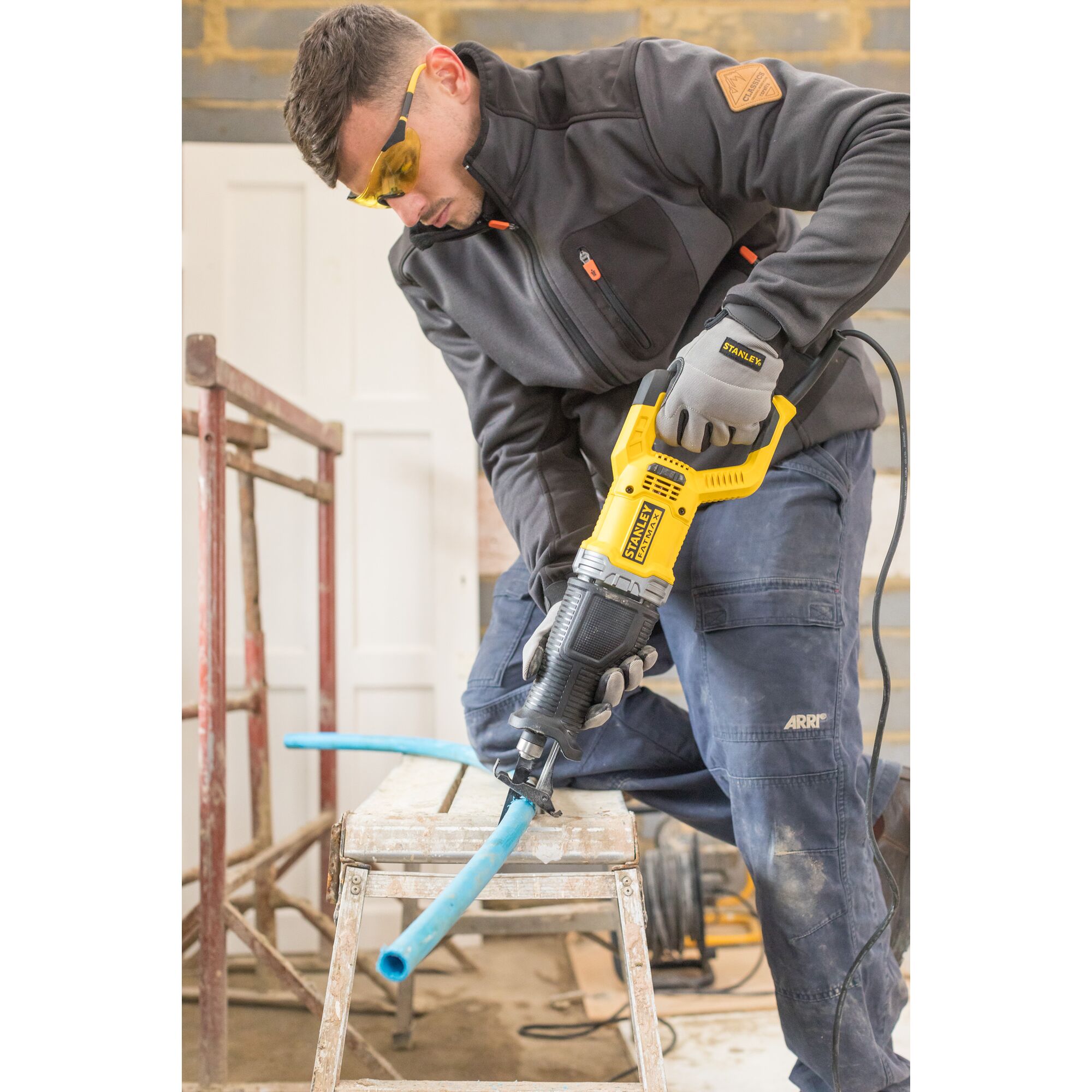 Fierastrau electric tip sabie STANLEY Fatmax FME360-QS, 900W, 3200 cmp