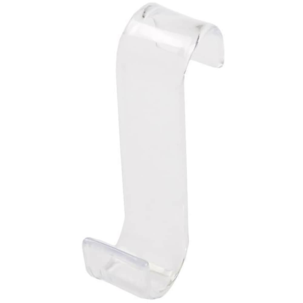 Cuier baie pentru prosop Lozon GOODHOME, 2.7 x 7 x 11.5 cm, ABS, transparent