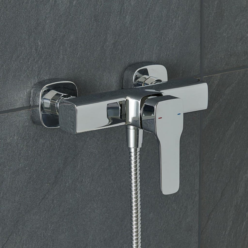 Baterie dus GOODHOME Testa, metal, argintiu