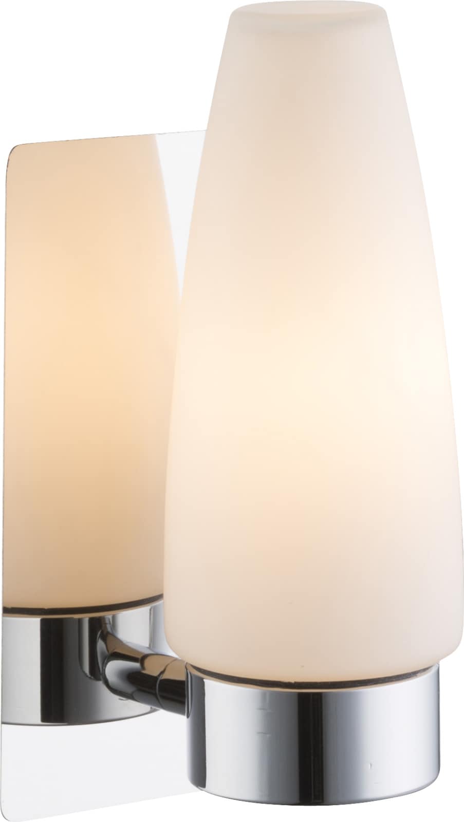 Aplica incandescent, argintie, 1 bec, E14, 25 W  Globo Lighting