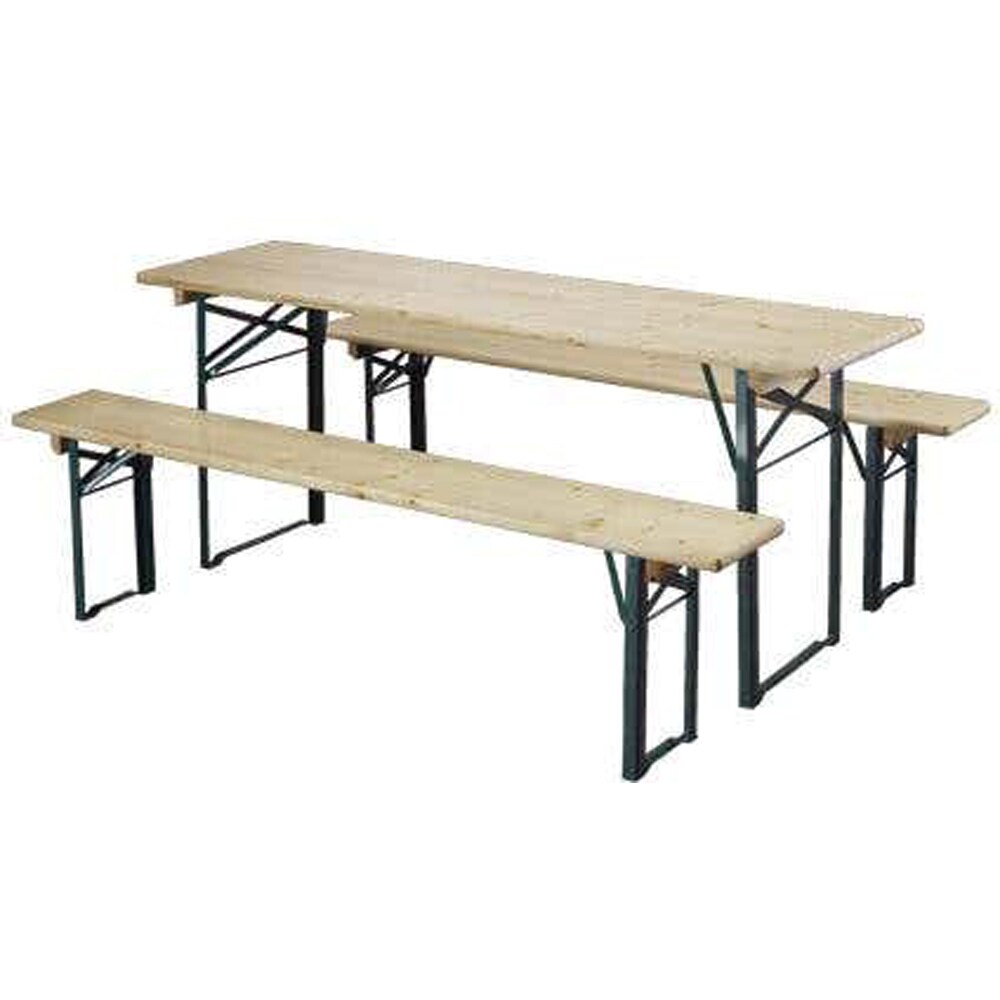 Set mobilier gradina Mobilaiud, 3 piese, bej