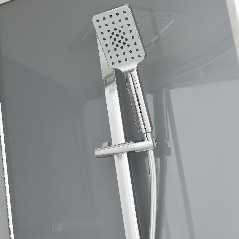 Cabina dus hidromasaj, joasa, semirotunda, 90 x 90 x 220 cm  GoodHome Beloya