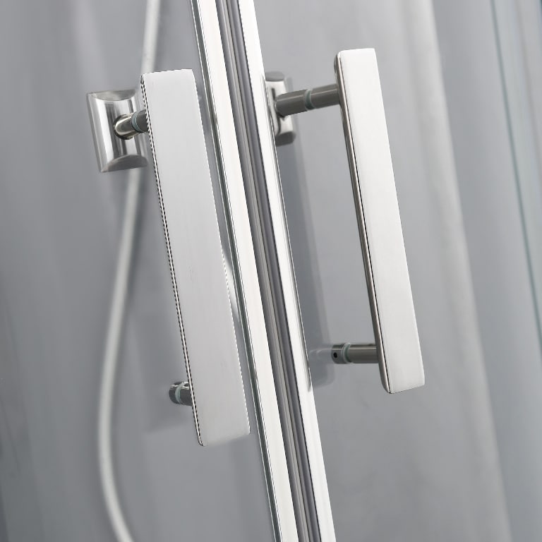 Cabina dus hidromasaj, joasa, semirotunda, 90 x 90 x 220 cm  GoodHome Beloya