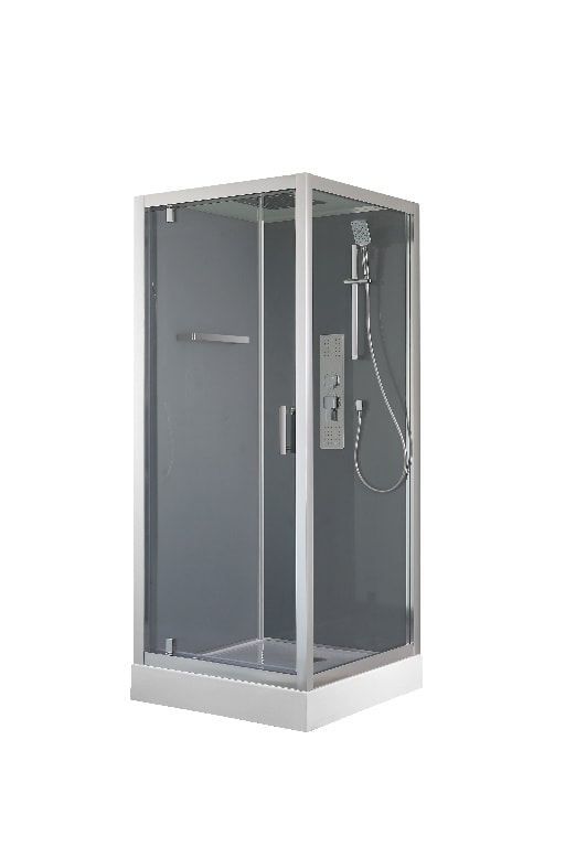 Cabina dus hidromasaj, joasa, patrata, 90 x 90 x 220 cm  GoodHome Beloya