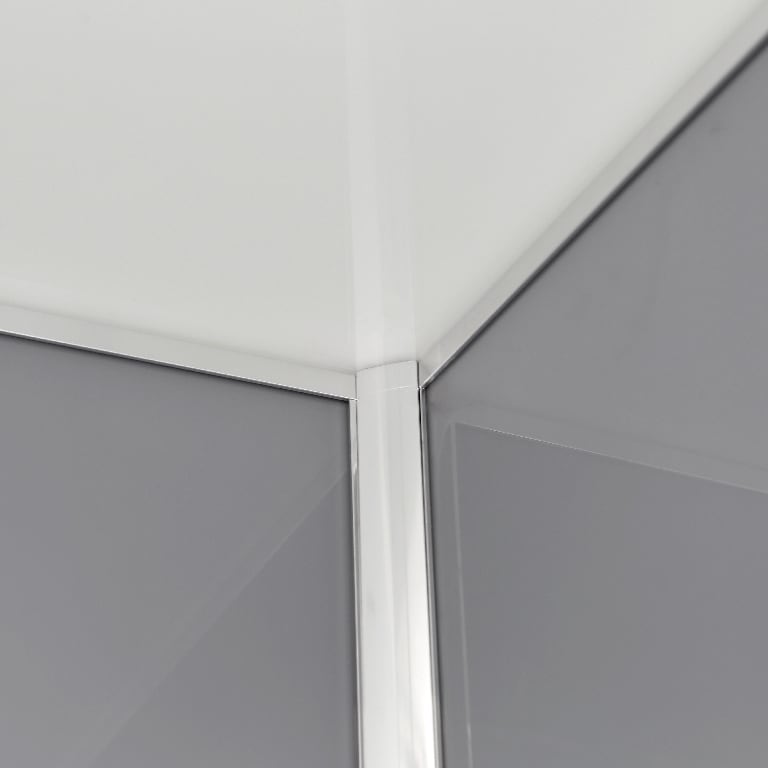 Cabina dus hidromasaj, joasa, patrata, 90 x 90 x 220 cm  GoodHome Beloya