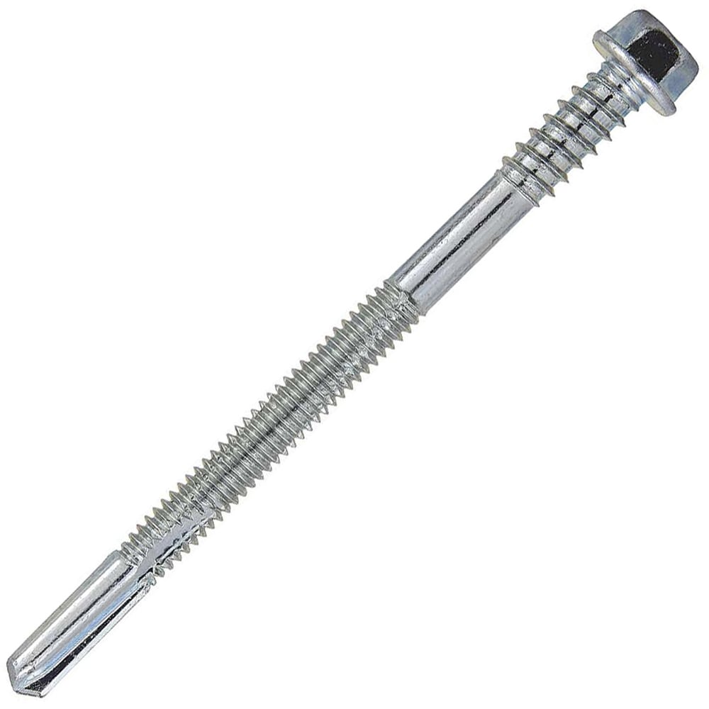 Surub SDS pentru panouri sandwich, cap hexagonal, 6.3 x 80 mm, SW8, ZA, vrac