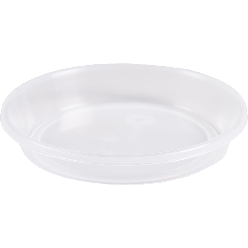 Farfurie ghiveci rotunda, plastic, 12 cm, transparent