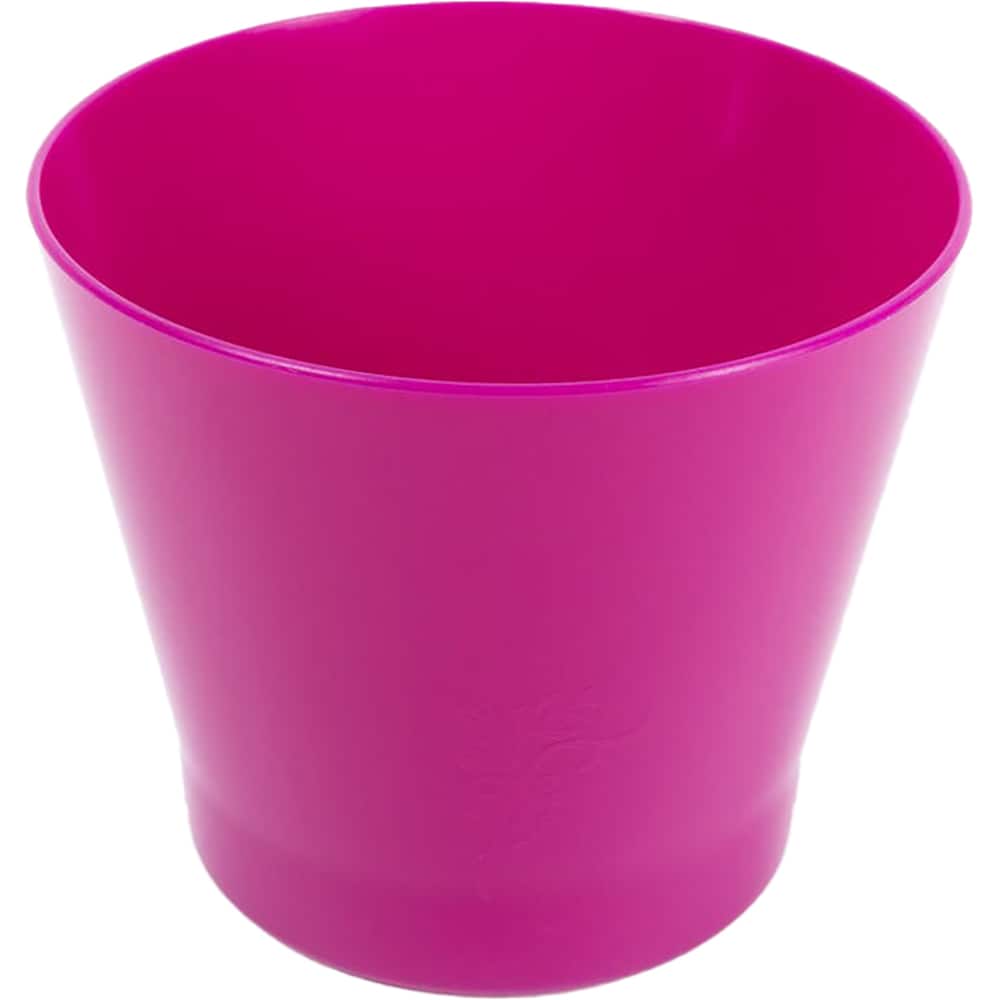 Ghiveci rotund ZINNIA, plastic, 11.5 cm, fucsia