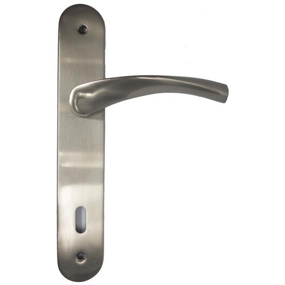 Maner usa cu sild COLOURS, aliaj de zinc, argintiu