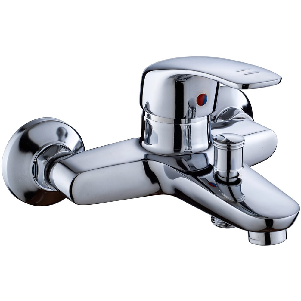 Baterie cada-dus Reecomer Riviera, monocomanda, alama, crom