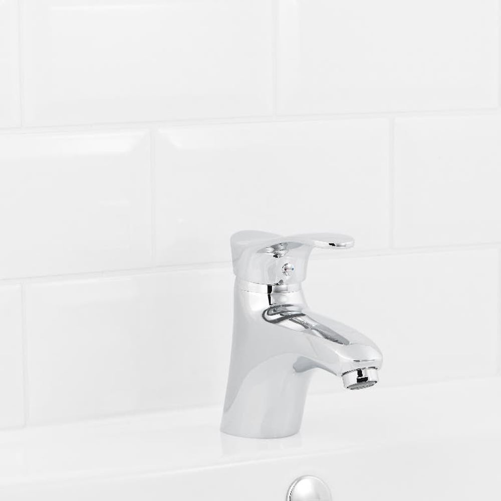 Baterie lavoar COOKE & LEWIS Sopot, metal, argintiu