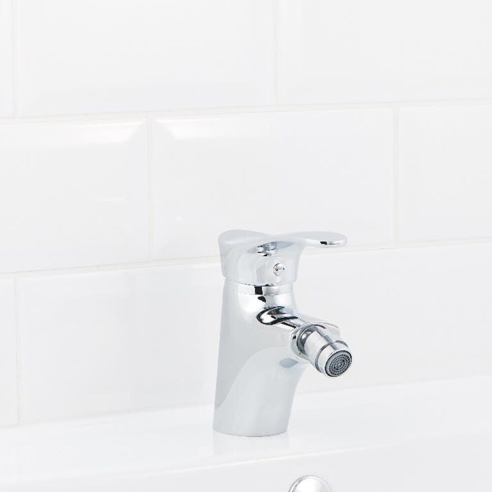 Baterie bideu COOKE & LEWIS Sopot, metal, argintiu