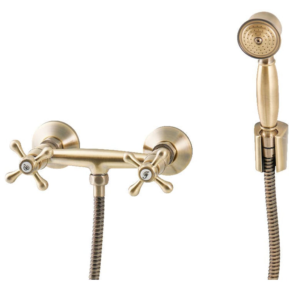 Baterie dus GOODHOME Cercal, metal, Bronz