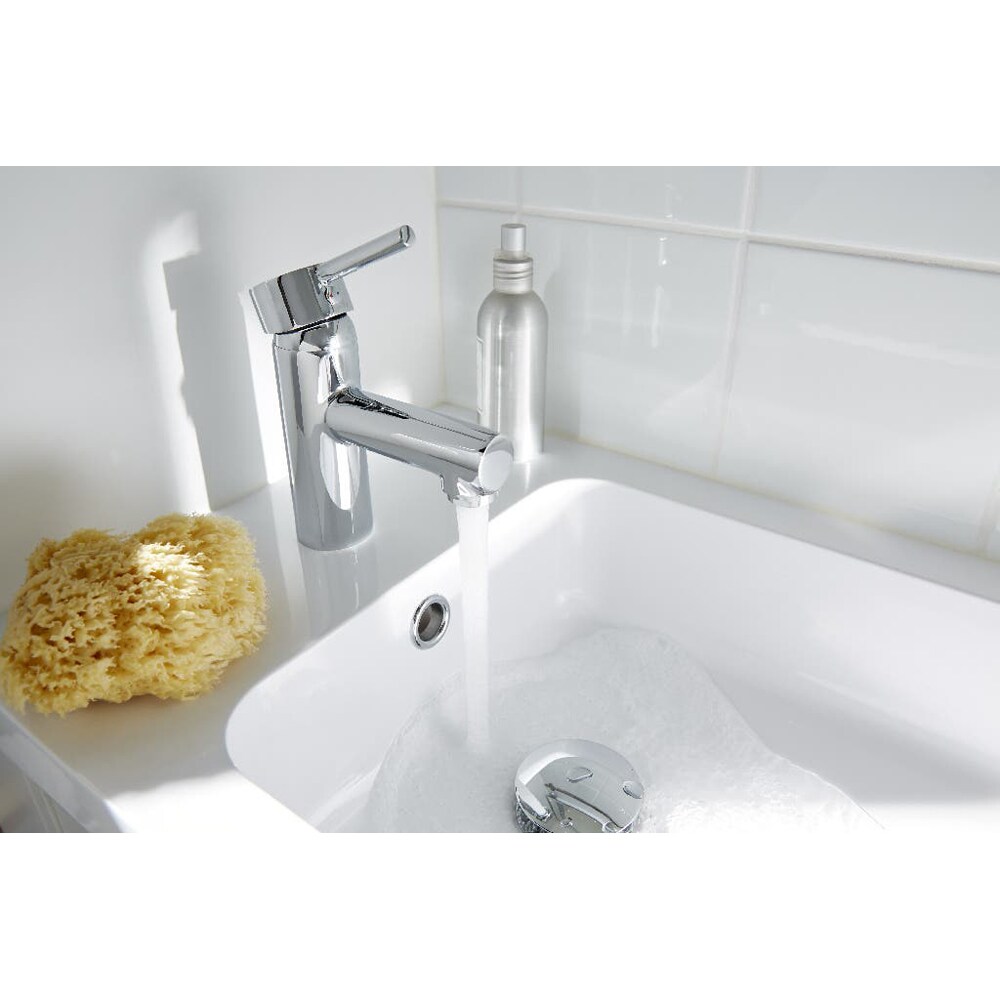 Baterie lavoar COOKE & LEWIS Lazu, alama, argintiu