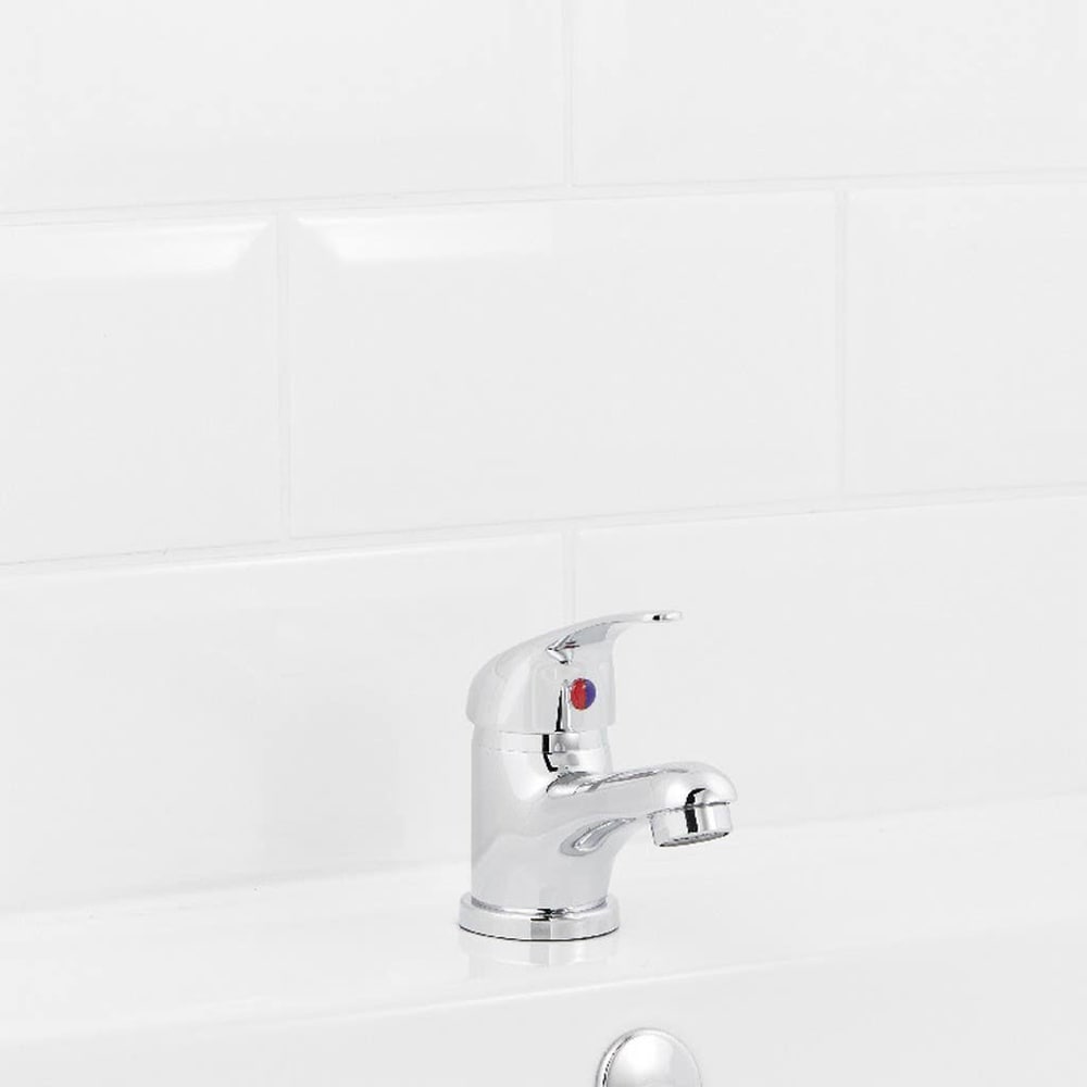 Baterie lavoar KINGFISHER Adra, metal, argintiu