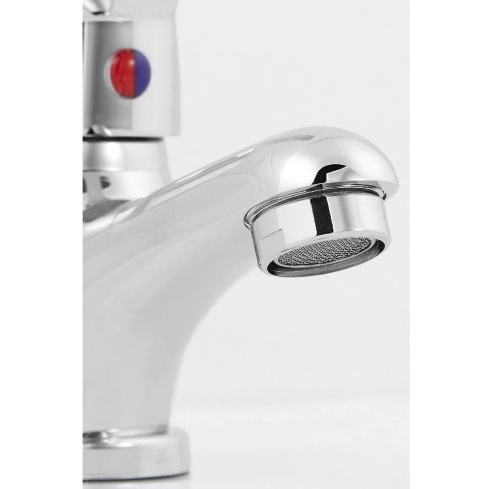 Baterie lavoar KINGFISHER Adra, metal, argintiu