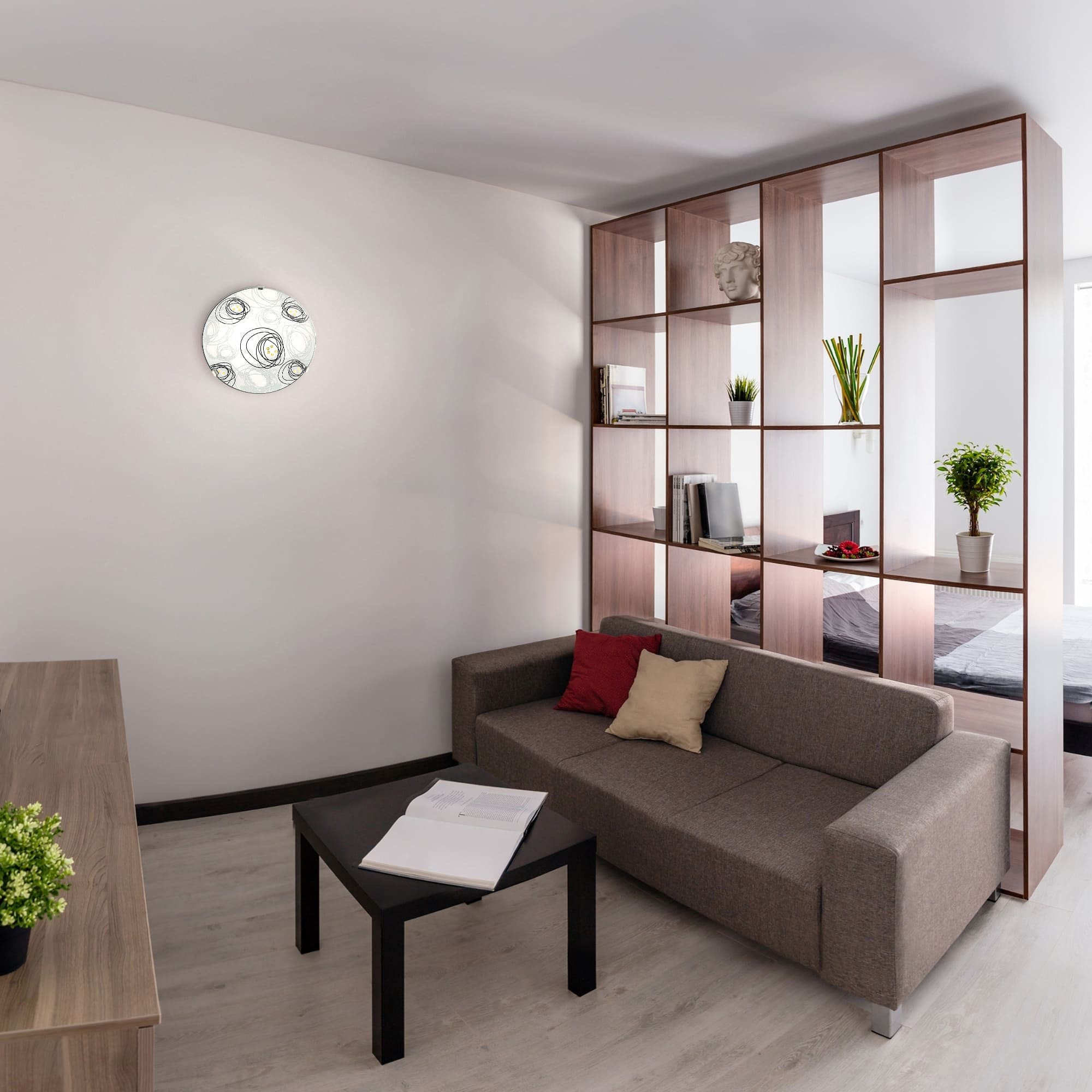 Plafoniera KLAUSEN Vulcan 40 LY-6082, 15W, E27, multicolor