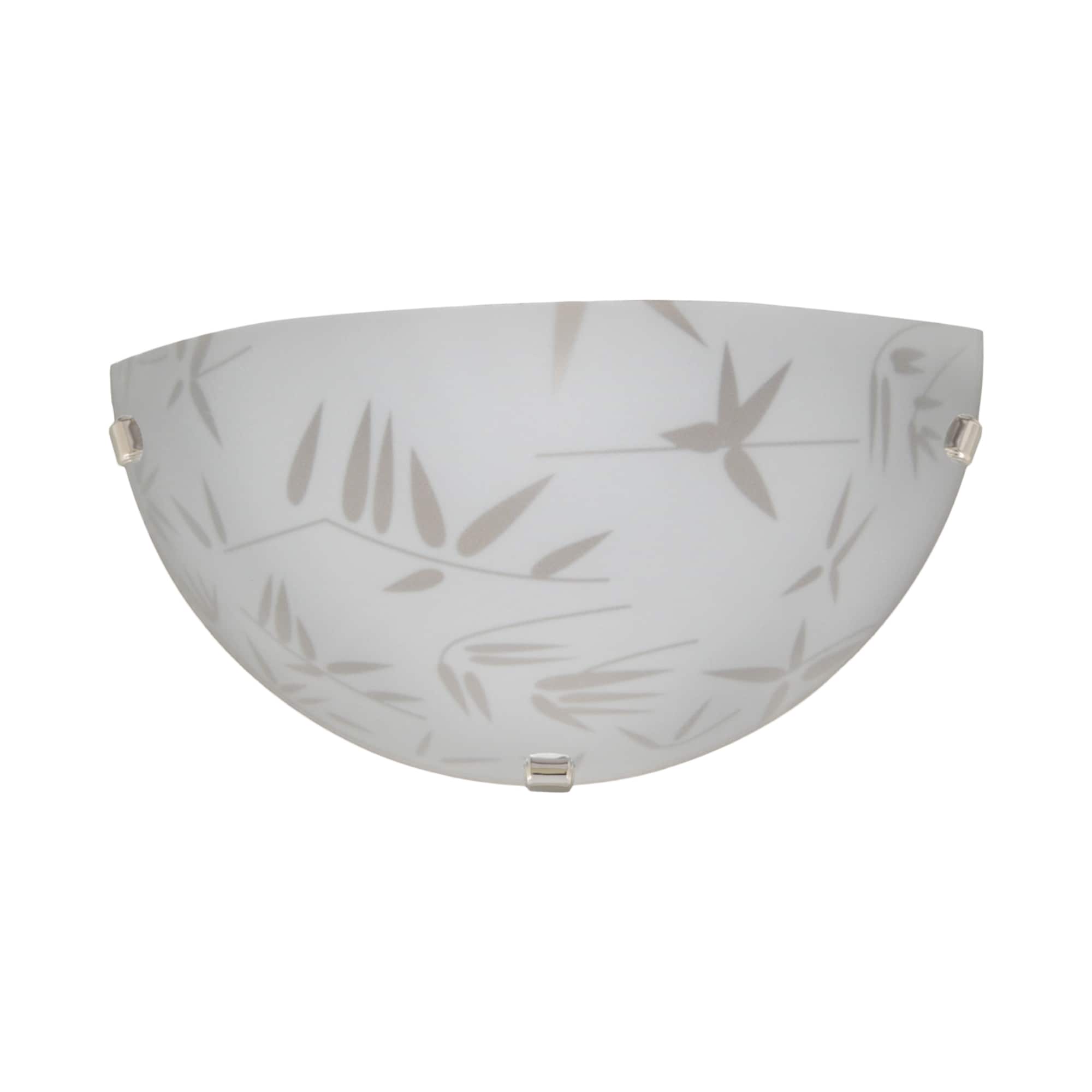 Aplica KLAUSEN Petal, 1 bec E27, 60W, IP20, alb