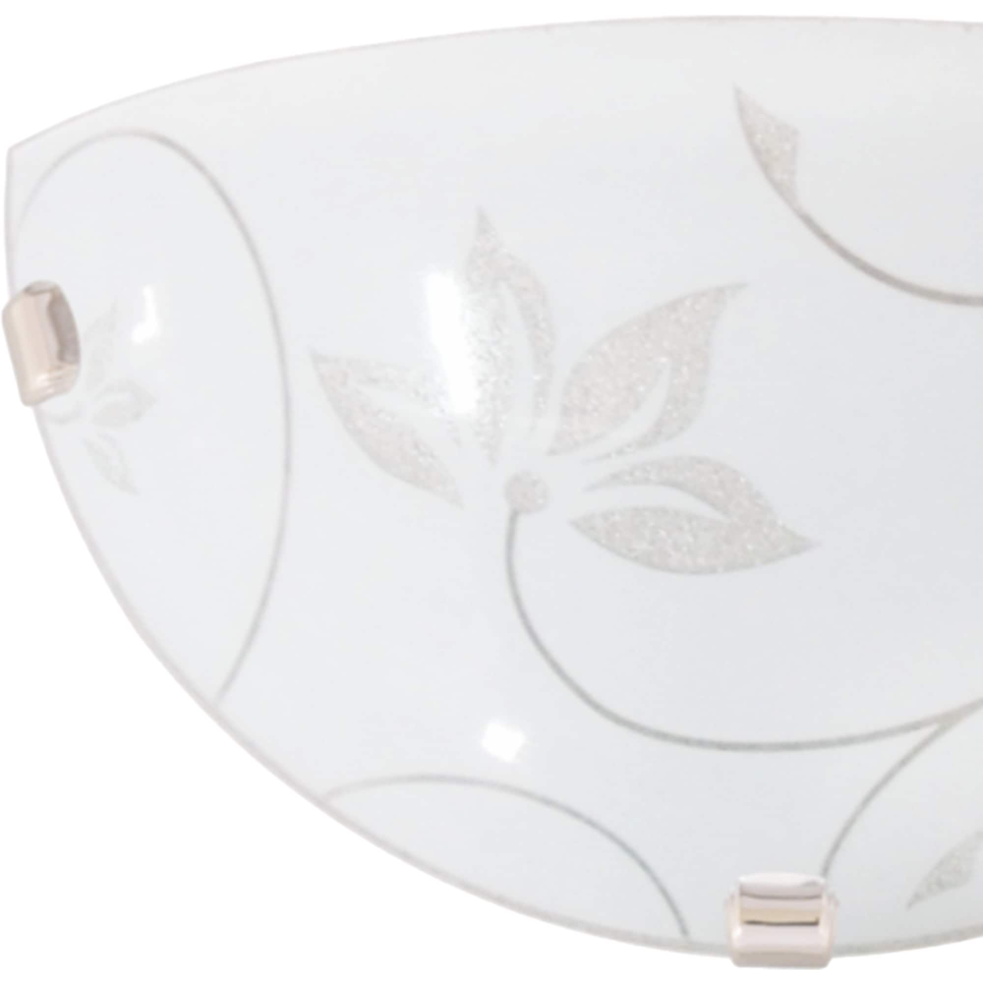 Aplica KLAUSEN Leaf, 1 bec E27, 60W, IP20, alb cu model