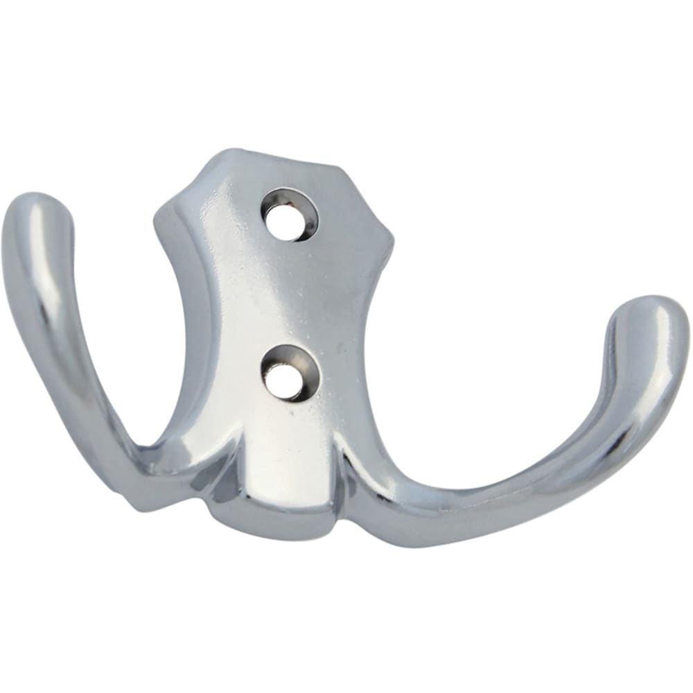 Cuier perete si mobilier, 2 agatatori, metal, argintiu