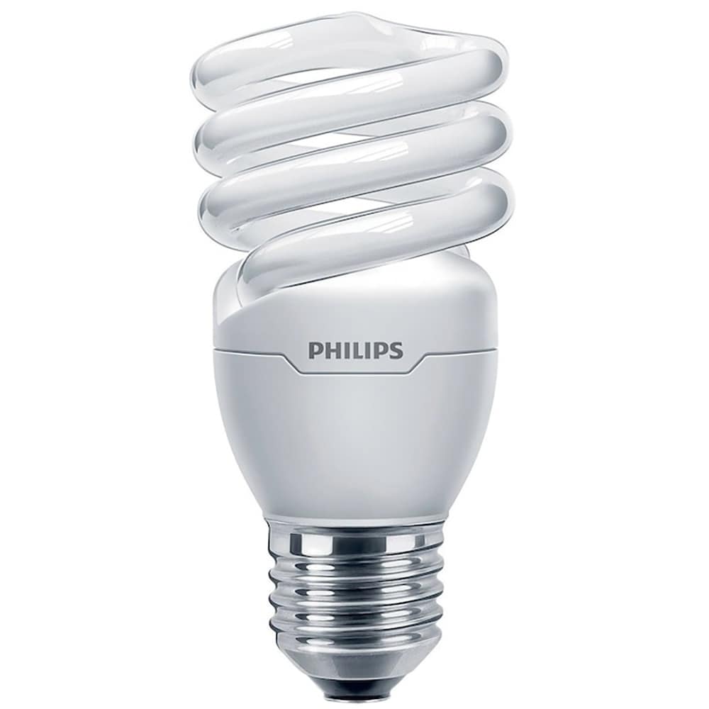 Bec economic Tornado T2 PHILIPS, E27, 15W, 970lm, lumina calda